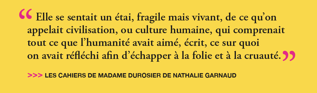 Les Cahiers de Madame Durosier